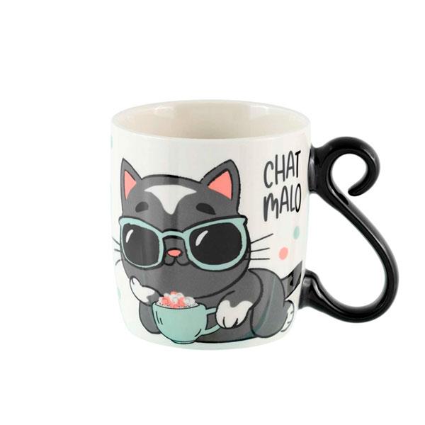 Taza gato chat malo | DLP0160